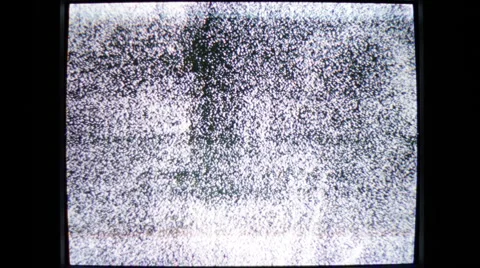 White noise zoom Stock Footage 1085550