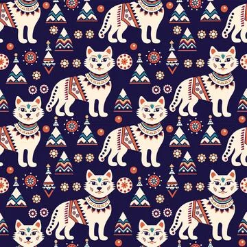 White northern dog Stock Illustration