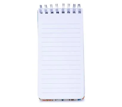 White notebook diary Stock Photos