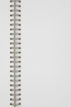 White notebook Stock Photos