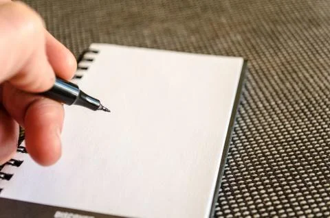 White notepad Stock Photos