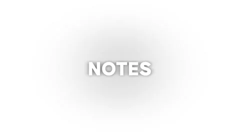 White notes icon with shadow isolated on white background. Stock Footage 209120658