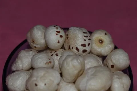 White nut is used in kitchen Stock Photos