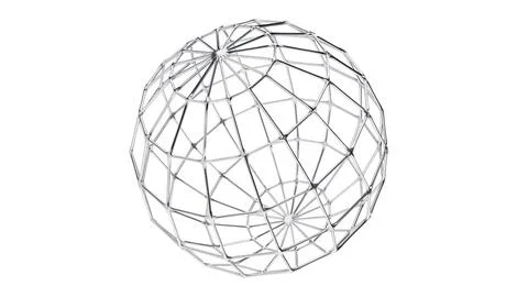 A white object with a black outline Stock Illustration