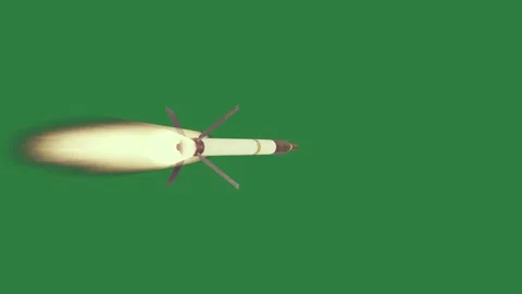 A white object flying through and on Видео 337029181