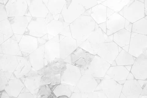 White Old Mosaic Background. Stock-Fotos