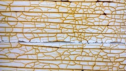 White old peeling paint background. Grunge texture Stock Photos