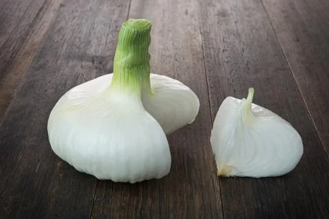 White onion Stockfoto's