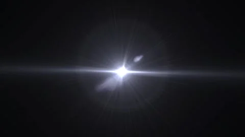 White optical lens and fire effect	 Video stock 296385956