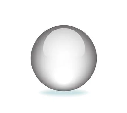 White orb graphic vector eps10 Stock Illustration