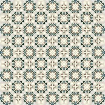 White ornamental background Stock Illustration