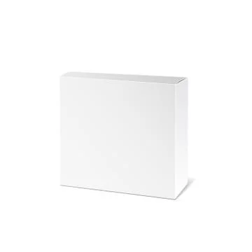 White Package Box Stock Illustration