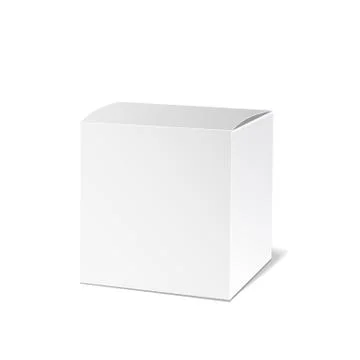 White Package Box Stock Illustration