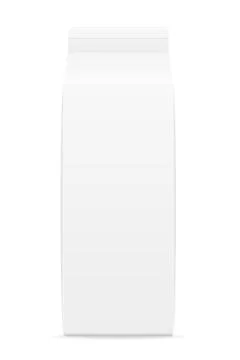 White package with juice vector illustration Stock Illustration