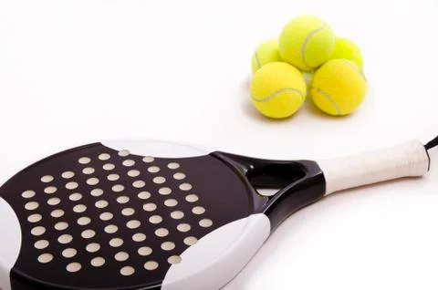 White padel. Stock Photos