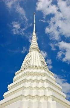 White pagoda Stock Photos