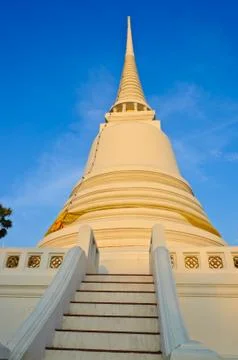 White pagoda Stock Photos