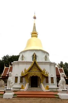 White pagoda Stock Photos