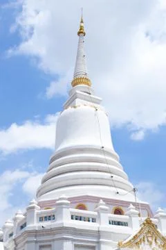 White pagoda. Stock Photos
