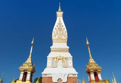 White pagoda Stock Photos
