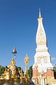 White pagoda Stock Photos
