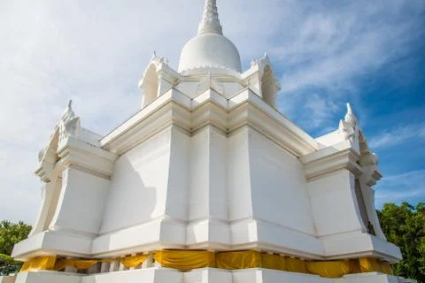 White Pagoda Stock Photos