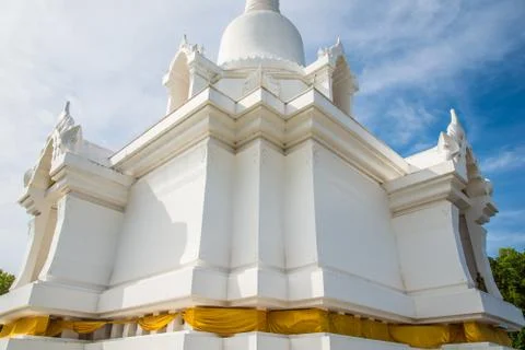 White Pagoda Stock Photos