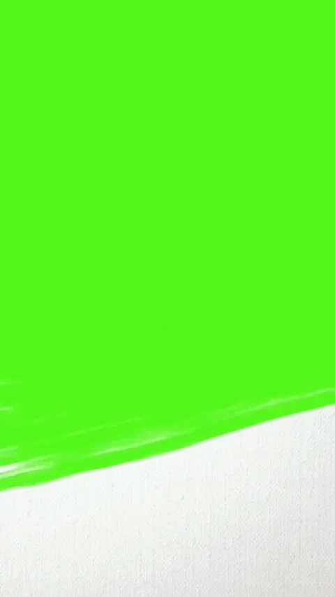 White Paint Brush Swipe Transition – Green Screen Vertical Video Stock Footage 324802395