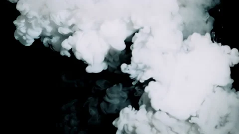 White paint creates patterns 스톡 동영상 168570448