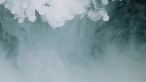 White paint dissolving as cloud 스톡 동영상 168053502