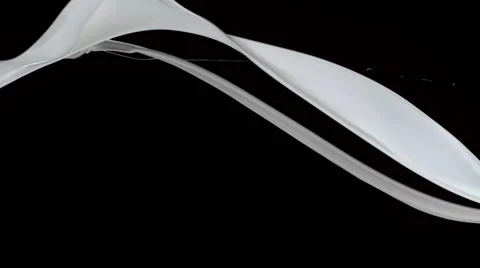White paint splash in midair, Slow Motion Stock Footage 41847722