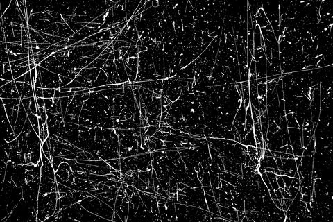 White Paint Splatter Stock-Illustration