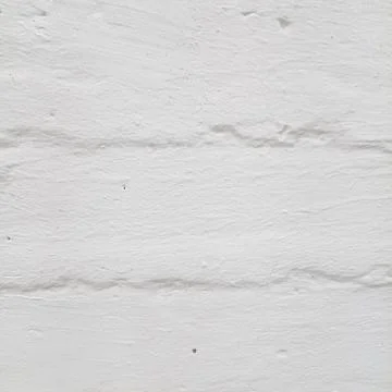 White Painted Brick Wall Texture Background — Full Frame Close Up Stock Photos