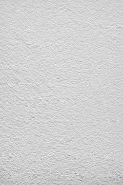 White painted plastered surface Stock Photos