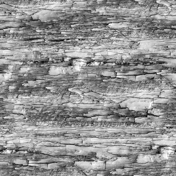 White Painted Wall Cracked. Worn Shabby Stock Illustration
