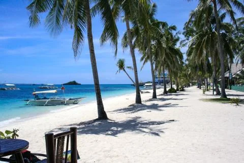 White Palm Beach 스톡 사진