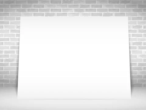 White Paper Banner 스톡 일러스트