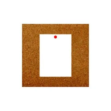 White paper board Stock Illustration