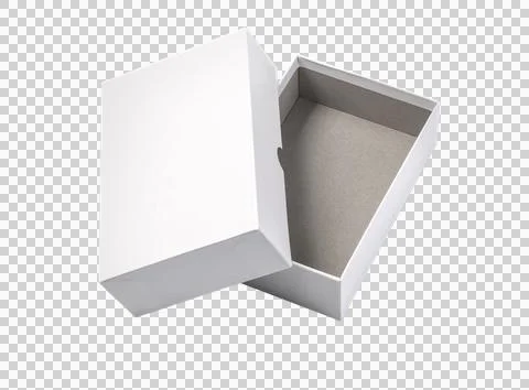 White paper box Stock Photos