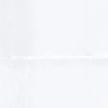 White paper crumpled texture for background. Stock Illustration