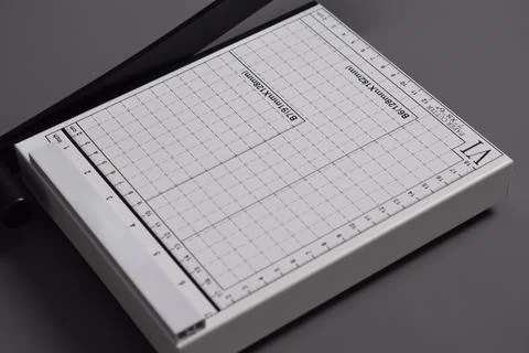 White Paper Cutter Stock Photos