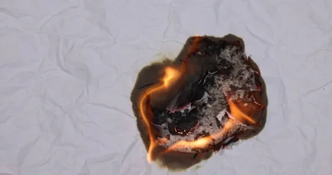 White Paper On Fire Stock Footage 170594988