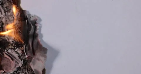 White Paper On Fire Stock Footage 170595991