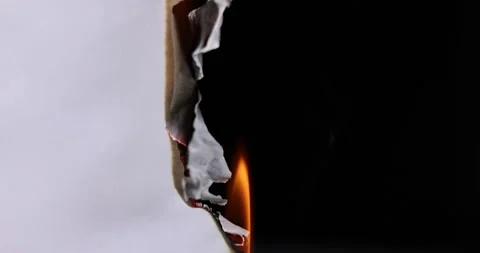 White Paper On Fire Stock Footage 170598110