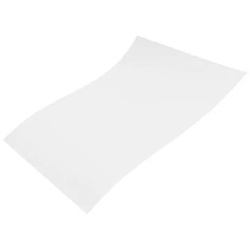 White paper flying, vector realistic paper sheet, clear page document blank Stock Illustration