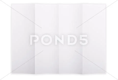 White paper folded Stock Photos