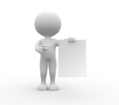 White paper Stock Illustration