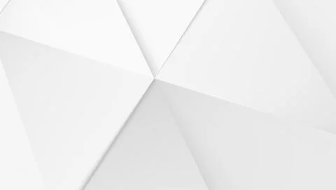 White Paper Modern Light Triangle Polygon Background Stock Illustration