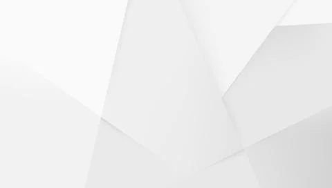 White Paper Modern Light Triangle Polygon Background Stock Illustration