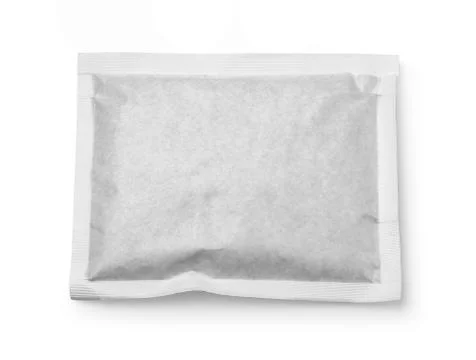 White paper package isolated Stock Photos
